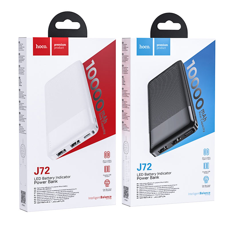 Hoco J72 Easy Travel Power Bank 10000mAh
